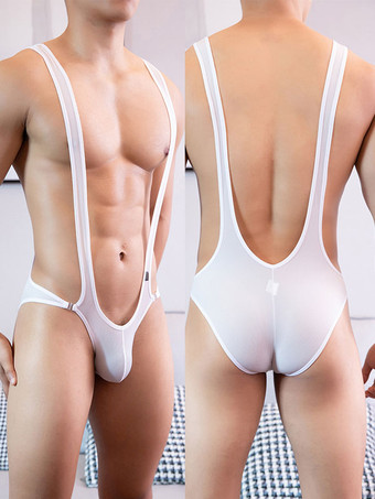 メンズ アンダーシャツ セクシー ポリエステル