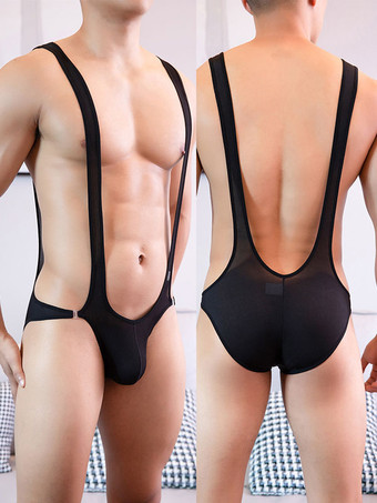 メンズ アンダーシャツ セクシー ポリエステル