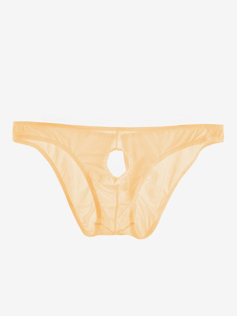 カーキ 男のブリーフ ナイロン セクシー