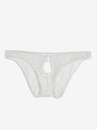 ホワイト 男のブリーフ ナイロン セクシー