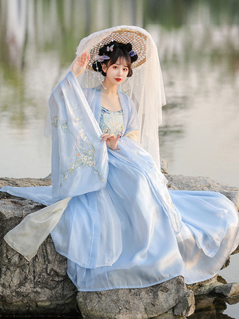 中華風ロリータ衣装 グリーン 刺繍入り 長袖 オーバーコート ジャンパー