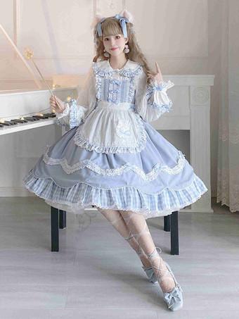 Baby blue outlet lolita dress