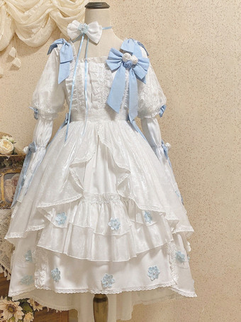 Sweet Lolita Dress Poliestere a maniche lunghe Sweet Dress Lolita Dress