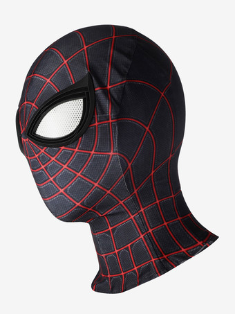スパイダーマンコスチューム 大人用ゲーム マイルス・モラレス コスプレ アドバンスドテックスーツ