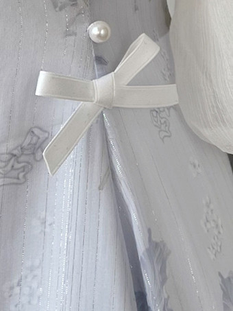 甘ロリータドレス ポリエステル 七分袖ドレス 甘ロリータドレス