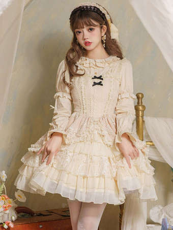 ゴスロリ ブラウス フリル 長袖 ブラウス ロリータ トップ ブラック ロリータ シャツ