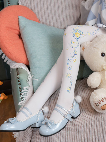 スチーム パンクなロリータ ソックス ブラック アクセサリー ポリエステル ロリータ アクセサリー