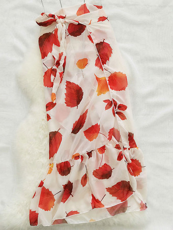 3点セット 水着 オレンジ バックレス 夏 セクシー水着