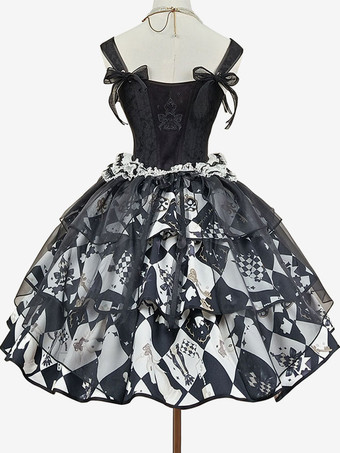 甘いロリータ アクセサリー ブラック ポリエステル繊維 その他