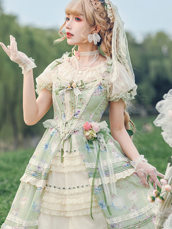 ライトグリーン ロリータ アクセサリー アクセサリー その他