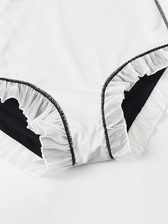 スウィートロリータ衣装 ブラック フリル チェック柄 ノースリーブ ジャンプスーツ