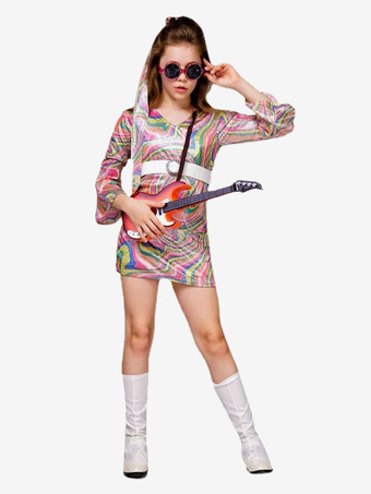 子供用ハロウィンコスチューム レッド ハロウィンセット 子供用 ポリエステル繊維 ポリエステル ドレス 帽子