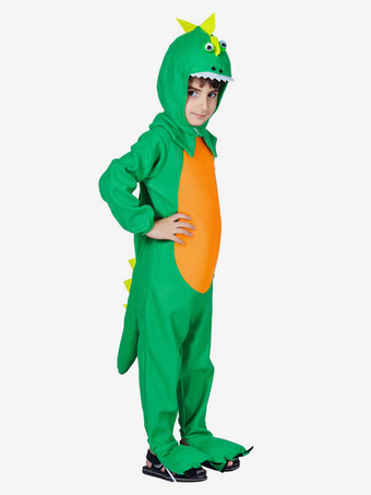 子供用ハロウィンコスチューム グリーン ハロウィン ポリエステル繊維 ポリエステル セット 子供用 ジャンプスーツ