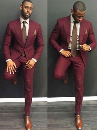 ワインレッド ブレザージャケットメンズカジュアルスーツシックなブルゴーニュライトスカイブルーファッションカジュアルスーツ男性用 ファッション