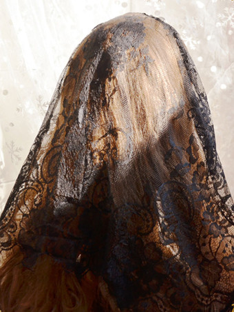 スチーム パンクなロリータ アクセサリー ブラック ポリエステル 帽子 レース その他