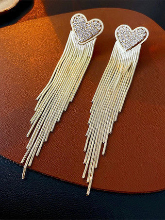 ブライダル イヤリング ラインストーン レディース ラインストーン ピアス ウェディング ジュエリー