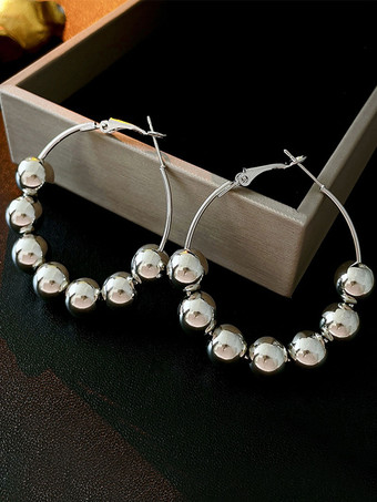 Orecchini da sposa Gioielli da sposa in argento traforato da donna