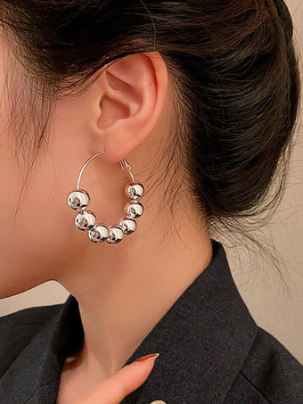 Orecchini da sposa Gioielli da sposa in argento traforato da donna