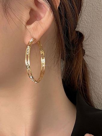 ウェディング イヤリング ラインストーン レディース ラインストーン ピアス ウェディング ジュエリー