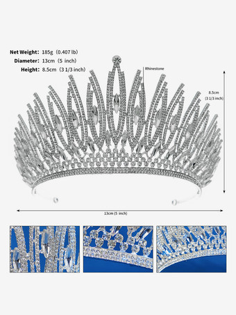 ヘッドピース ウェディング ラインストーン ブライダル ヘアアクセサリー