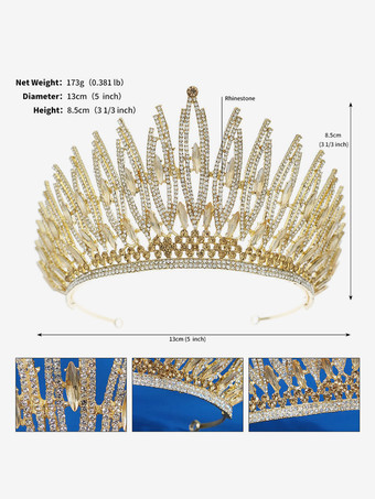 ヘッドピース ウェディング ラインストーン ブライダル ヘアアクセサリー