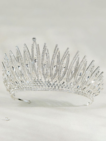 ヘッドピース ウェディング ラインストーン ブライダル ヘアアクセサリー