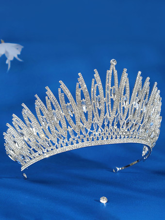 ヘッドピース ウェディング ラインストーン ブライダル ヘアアクセサリー