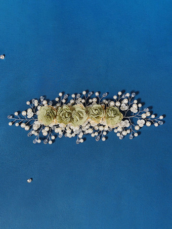 ウェディング ヘッドピース メタル ブライダル ヘア アクセサリー