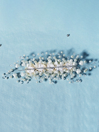 ウェディング ヘッドピース メタル ブライダル ヘア アクセサリー