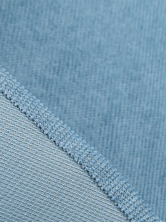 レトロドレス 1950 年代オードリーヘプバーンスタイルベビーブルーパイピングノースリーブスクエアネックミディアムロカビリードレス