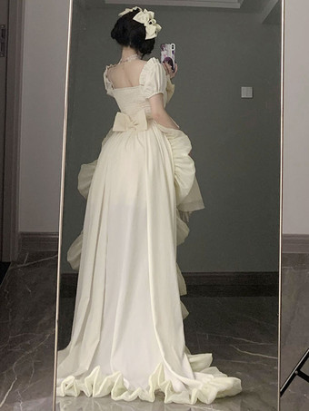 スウィートロリータドレス ポリエステル 半袖ドレス