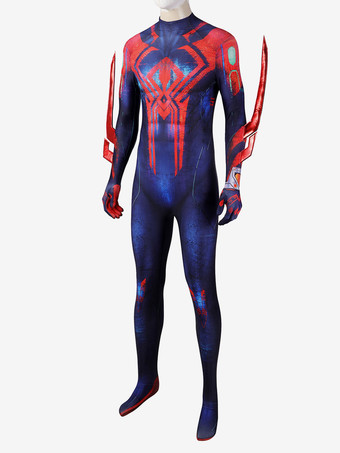スパイダーバース版スパイダーマン2099 ミゲル・オハラ コスプレ衣装