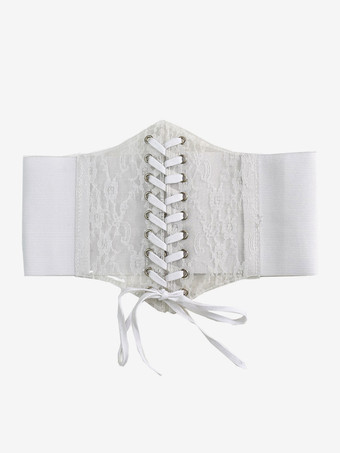 ゴスロリアクセサリー ホワイト ポリエステル レース その他