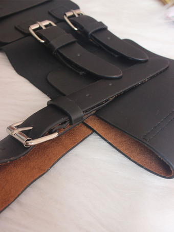 ゴスロリアクセサリー ブラック ハトメ PUレザー その他