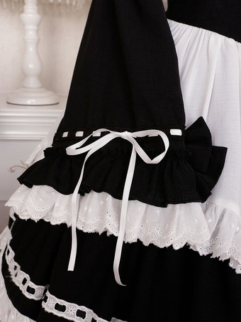 ゴシックロリータメイドショール（袖付き）エレガントなビクトリア朝メイドショール