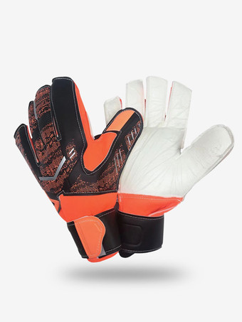 オレンジ メンズ グローブ アスレチック カラーブロック ポリエステル