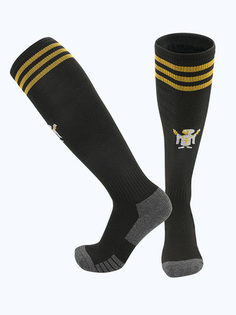 Men's Socks Color Block Striped And Printed Sports Socks