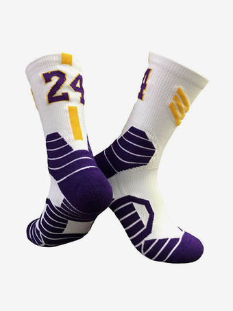 Socken für Herren Sportsocken mit Farbblockdesign