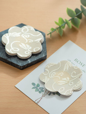 肌色女性用レースニプレス乳首カバー