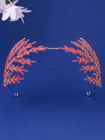 ウェディング ヘッドピース ティアラ メタル ブライダル ヘア アクセサリー