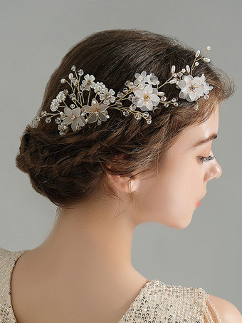 Headpiece Wedding Comb Metal Hair Accessories For Bride