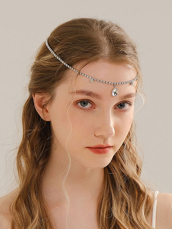 ウェディング ヘッドピース メタル ブライダル ヘア アクセサリー