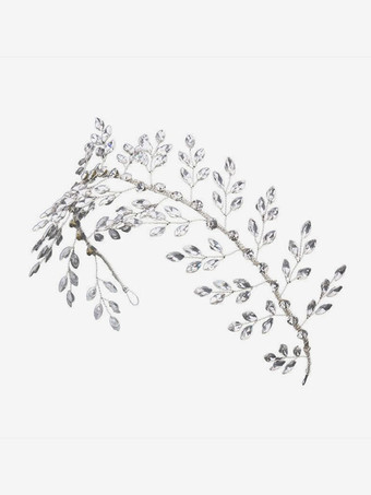 ウェディング ヘッドピース 帽子 ラインストーン ブライダル ヘアアクセサリー