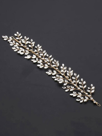 ウェディング ヘッドピース 帽子 ラインストーン ブライダル ヘアアクセサリー