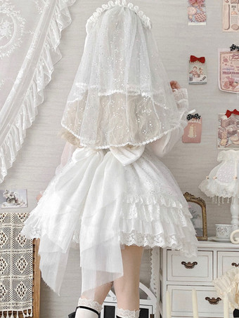 スイート ロリータ ドレス ポリエステル ノースリーブ スイート ジャンパー ロリータ ドレス