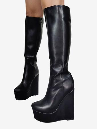 Wedge-Boots-Shoes