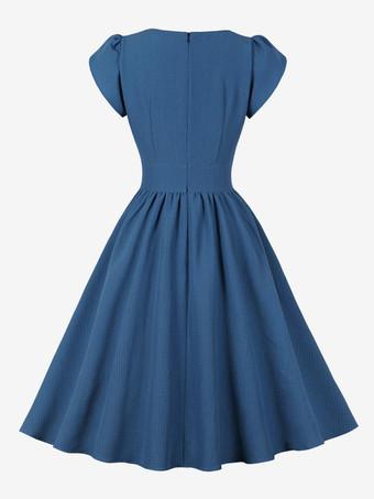 Vestidos tipo años 50.  Vintage dresses, Vintage style dresses