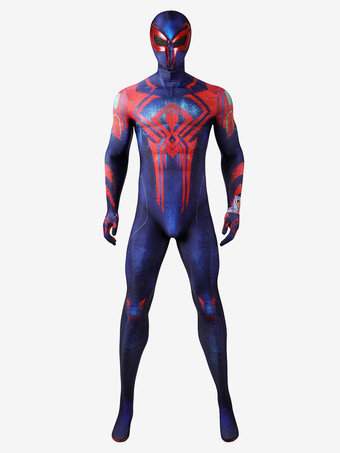 Spider Man Cosplay Across the Spider-Verse 2099 Spider-Man Miguel O'Hara Cosplay Suit