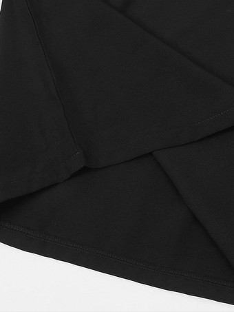 ブラックホワイトヴィンテージトップレトロストライプ長袖ポリエステルポリエステル繊維サッシレトロ衣装男性のための バーガンディ