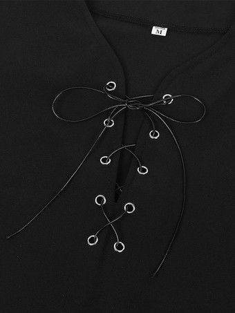 ブラックホワイトヴィンテージトップレトロストライプ長袖ポリエステルポリエステル繊維サッシレトロ衣装男性のための バーガンディ